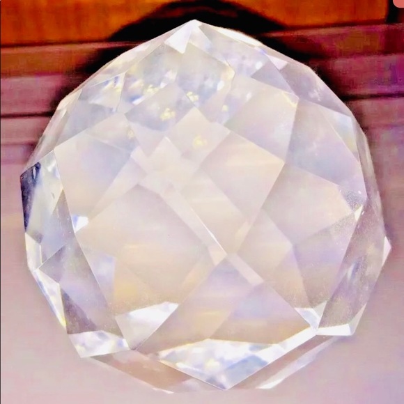 Antique Crystal Glass Paperweight Mint - Picture 2 of 8